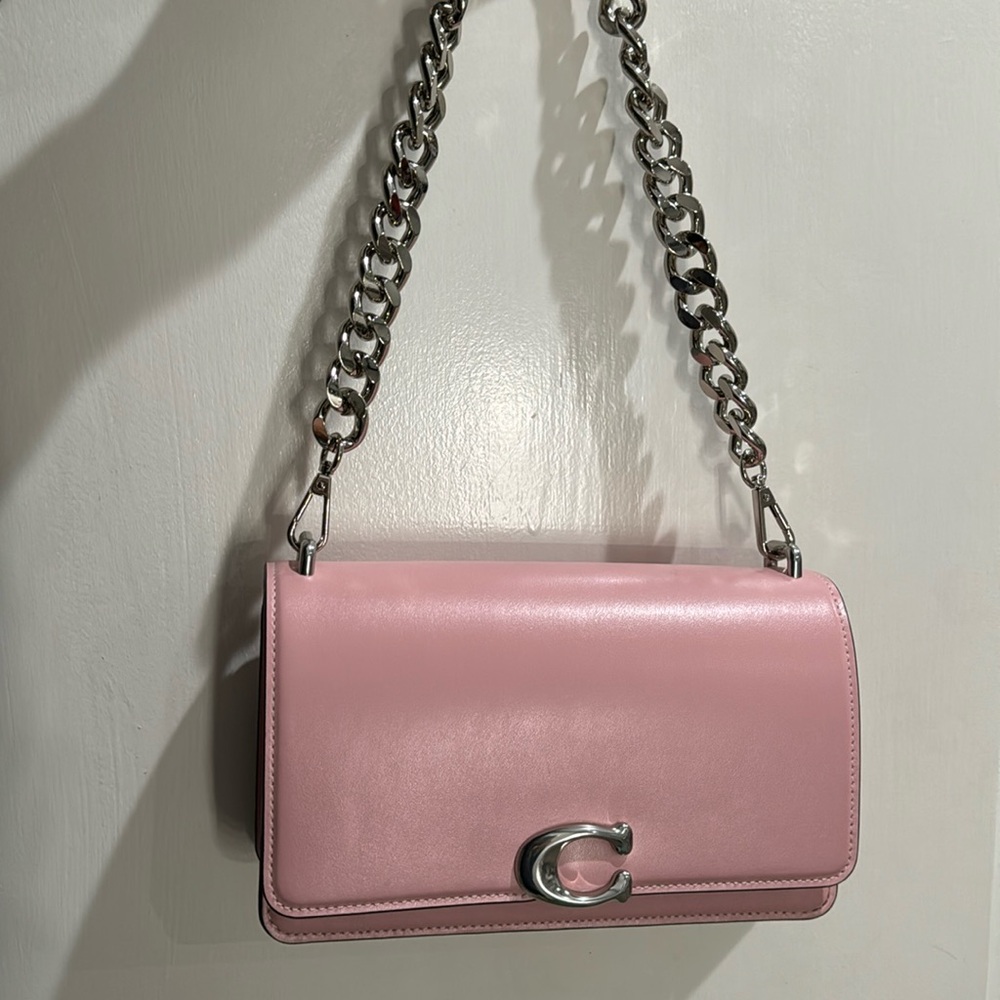 PINK COACH BANDIT BAG